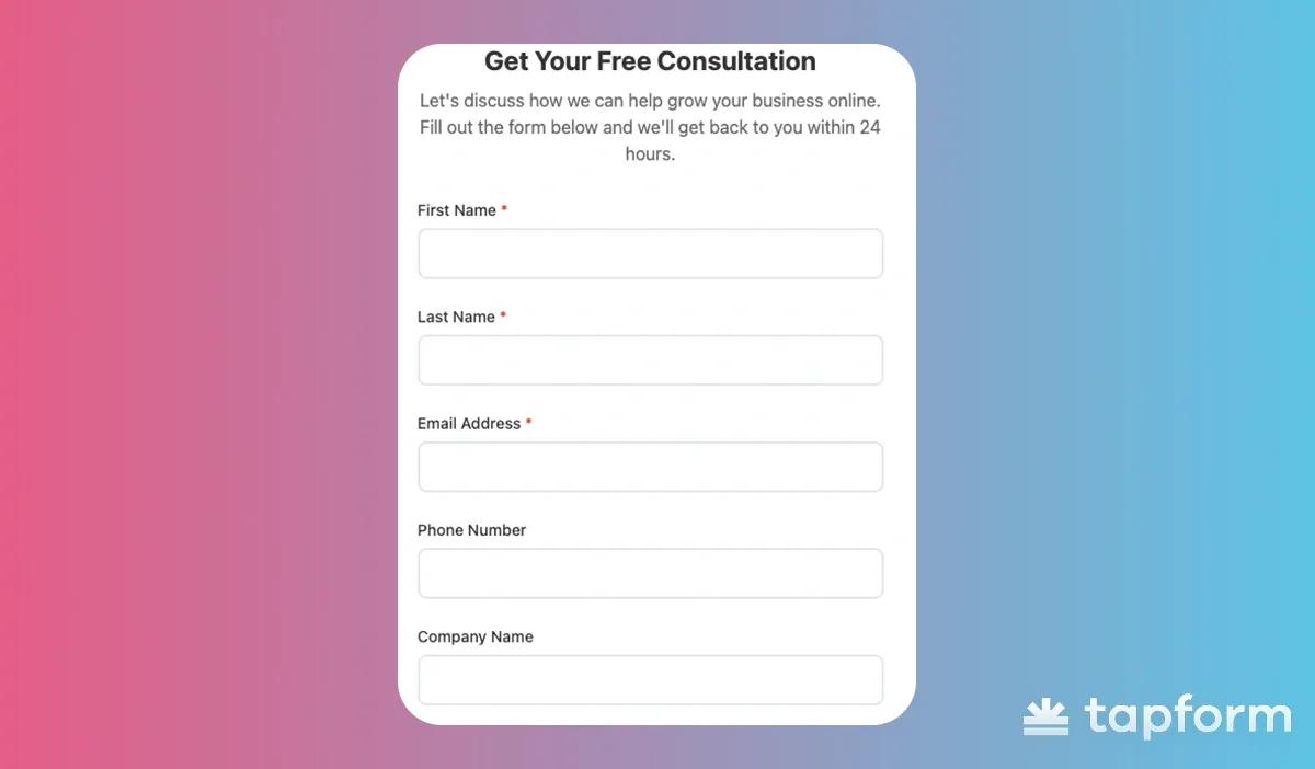 form in zapier